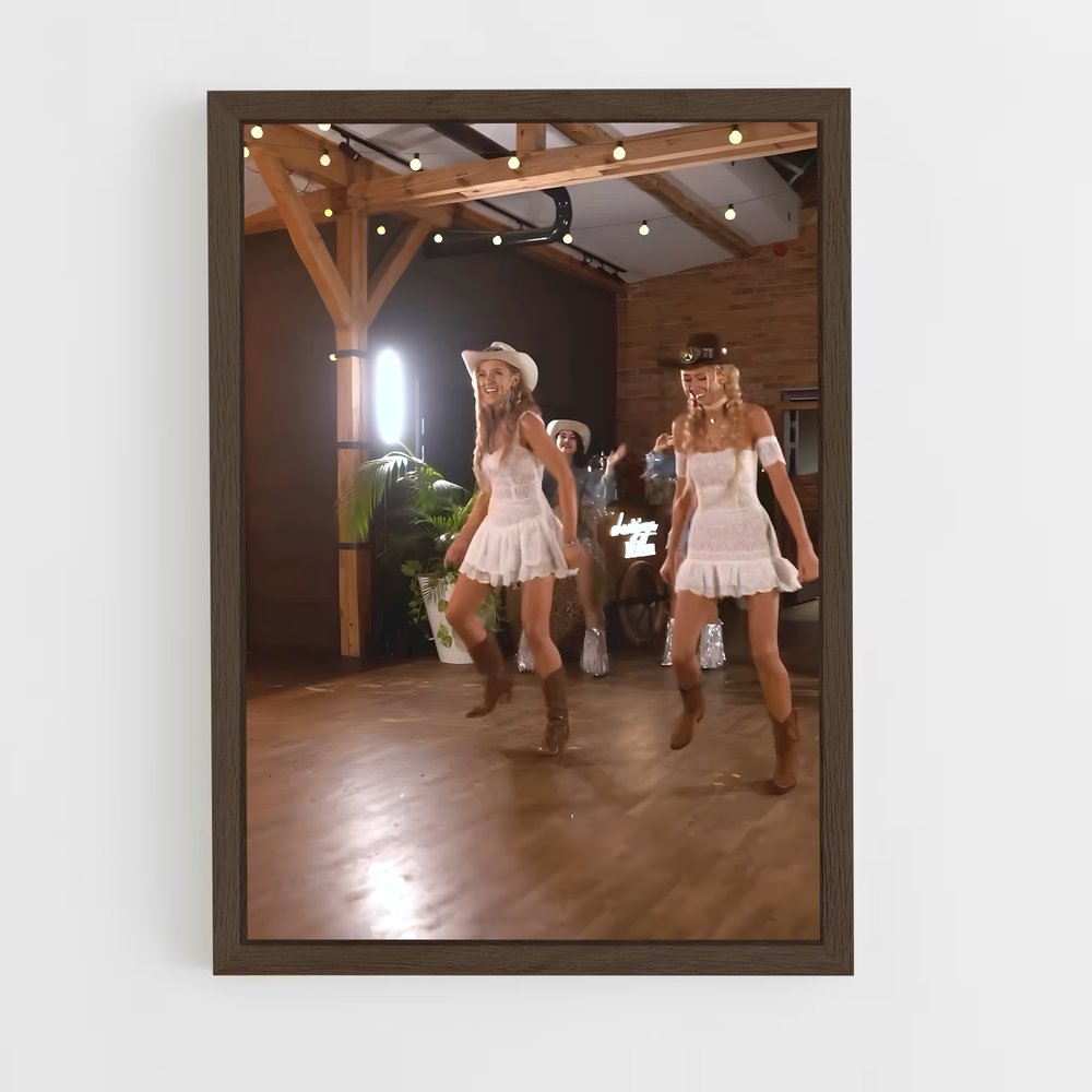 Poster Country dance – affiche Danse (vue 5)